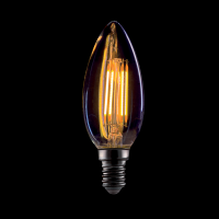 LED LAMPADA VINTAGE DIMMERABILE C37-4W E14 2800-3200K